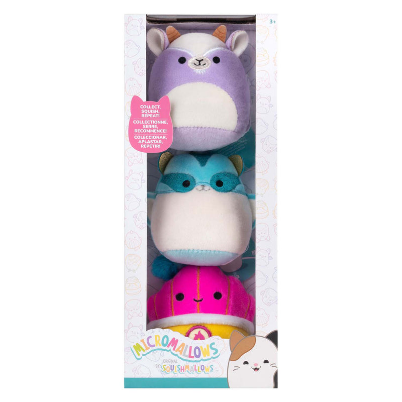 Afbeelding laden in galerijviewer, Squishmallows knuffel pluche - micromallows tia, mariska, louden - 3dlg.
