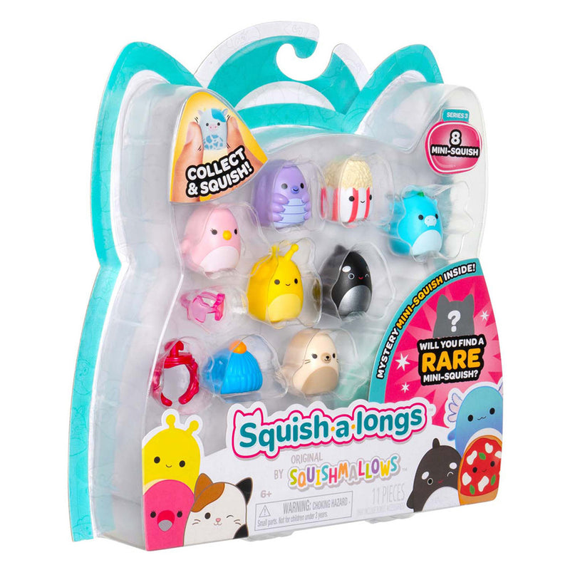 Afbeelding laden in galerijviewer, Jazwares squishmallows - squish-a-longs speelfiguren style 2 - 8dlg.
