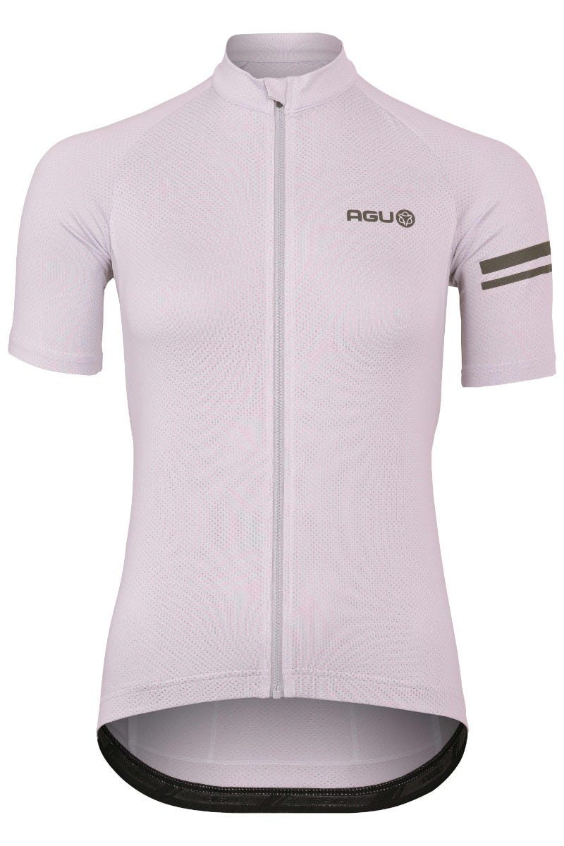 Afbeelding laden in galerijviewer, Agu core essential - fietsshirt - korte mouwen - dames - paars- maat m