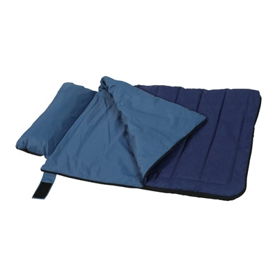 Afbeelding laden in galerijviewer, Zolux bivouak hondendeken slaapzak 2in1 blauw