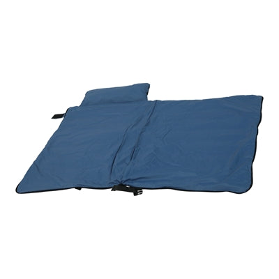 Afbeelding laden in galerijviewer, Zolux bivouak hondendeken slaapzak 2in1 blauw