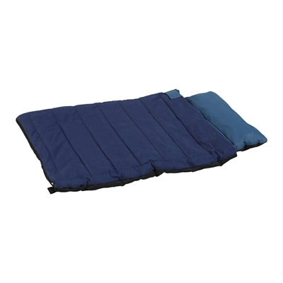 Afbeelding laden in galerijviewer, Zolux bivouak hondendeken slaapzak 2in1 blauw