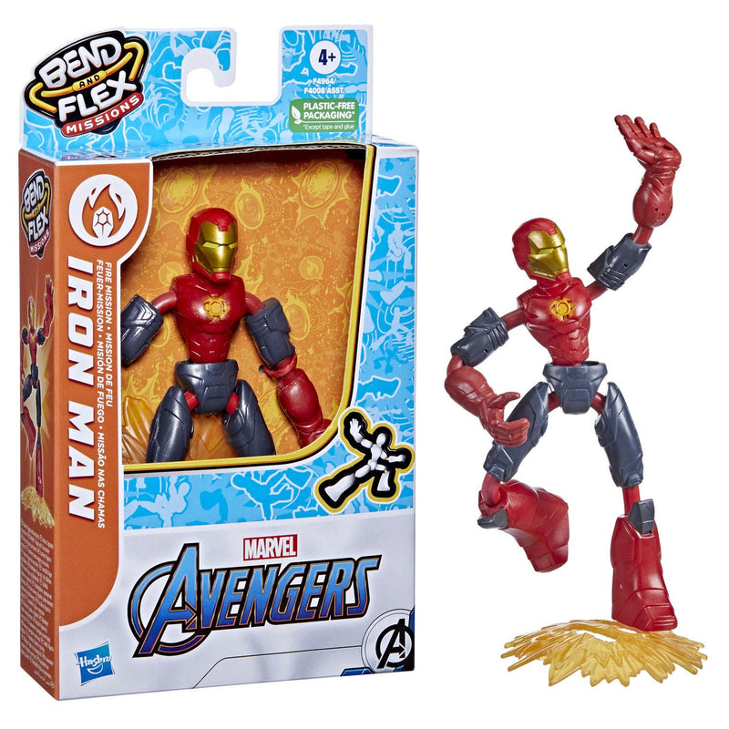 Afbeelding laden in galerijviewer, Hasbro Avengers Bend en Flex Fire Mission