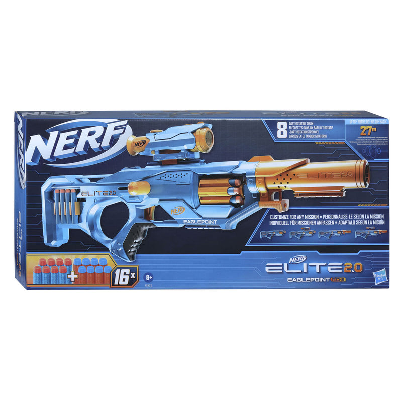 Afbeelding laden in galerijviewer, Nerf elite 2.0 rd 8 eaglepoint blaster