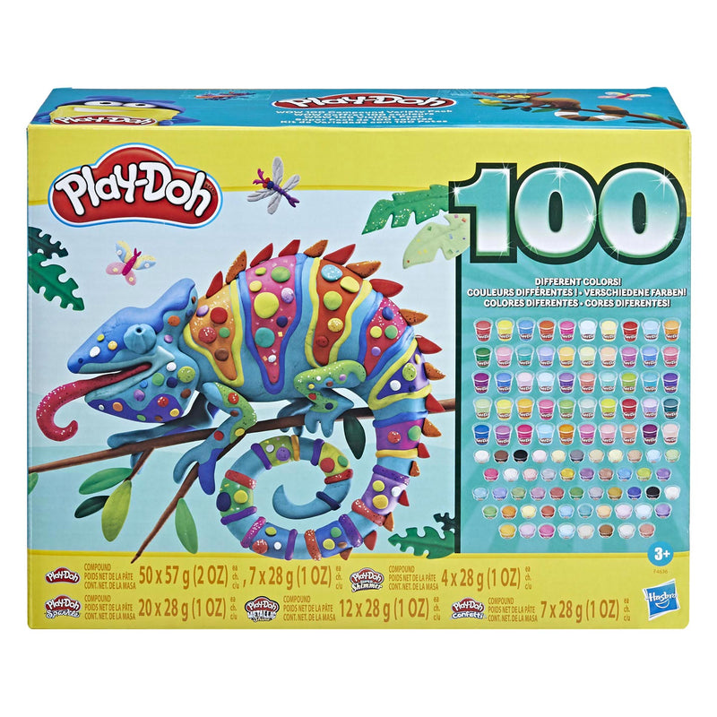 Afbeelding laden in galerijviewer, Play-Doh Wow 100 Compound Variety Pack, 100 Potjes