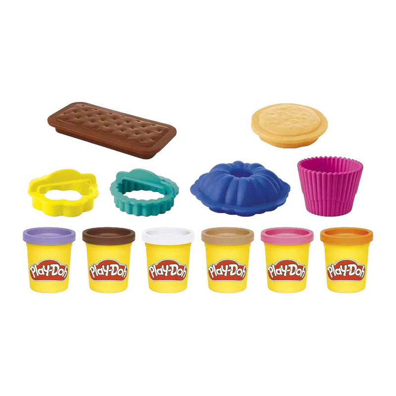 Afbeelding laden in galerijviewer, Play-doh kleine bakkerij - 6 kleipotjes