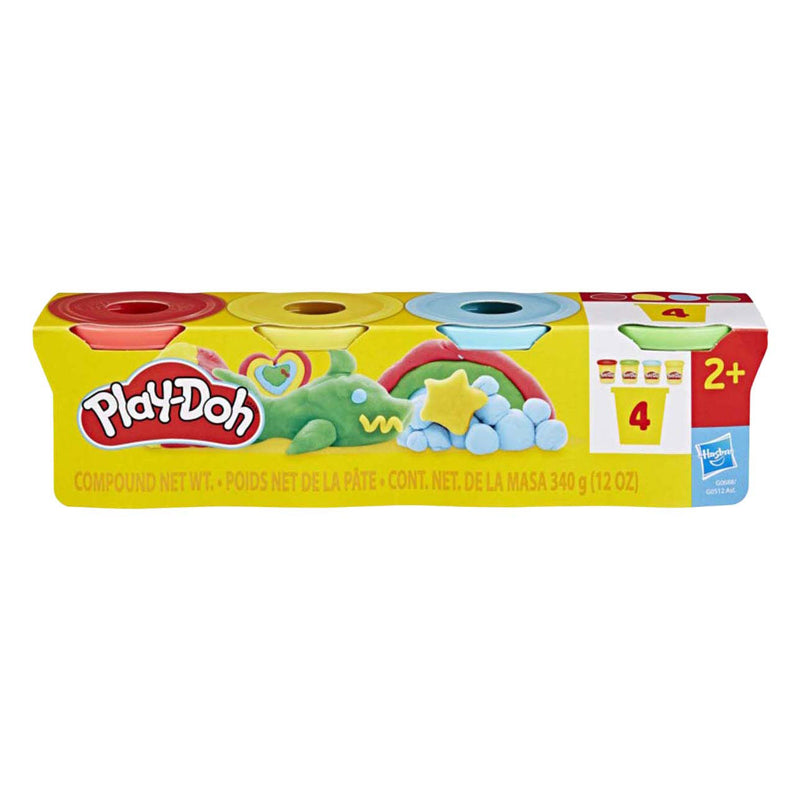 Afbeelding laden in galerijviewer, Play-doh classic - 4 kleipotjes