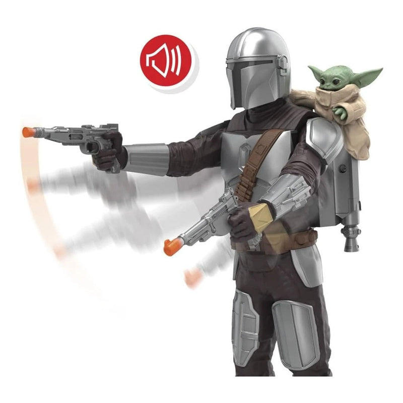 Afbeelding laden in galerijviewer, Star wars the mandalorian en grogu bounty blaster speelfiguur