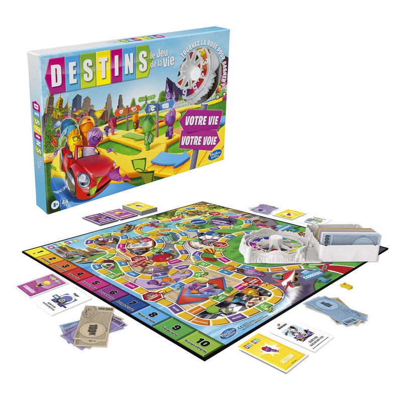 Afbeelding laden in galerijviewer, Hasbro levensweg brordspel fr