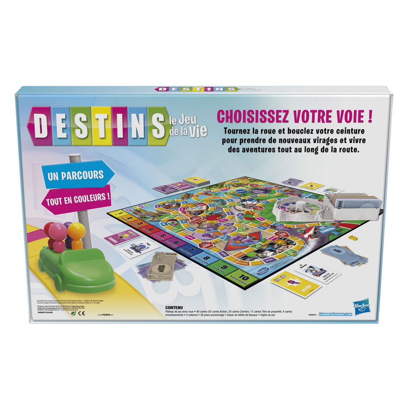 Afbeelding laden in galerijviewer, Hasbro levensweg brordspel fr