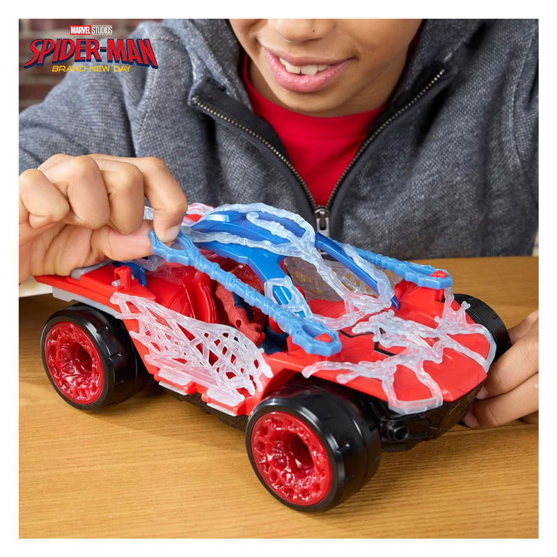 Afbeelding laden in galerijviewer, Hasbro spider-man brand new day web blast voertuig