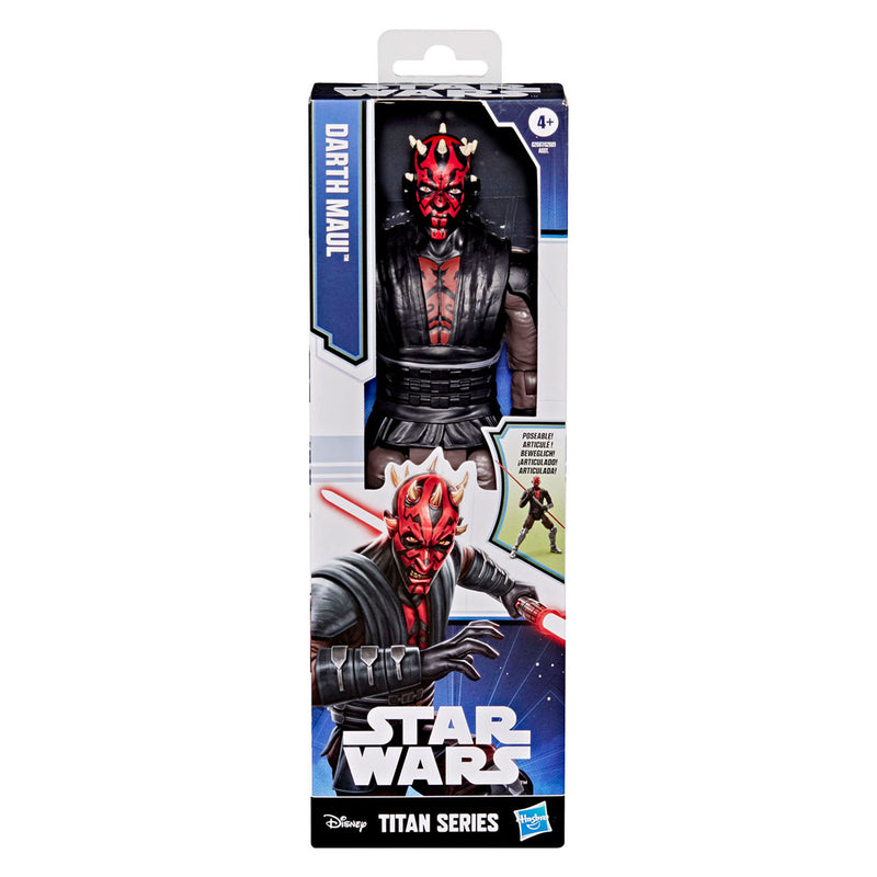 Afbeelding laden in galerijviewer, Star wars titan series darth maul speelfiguur