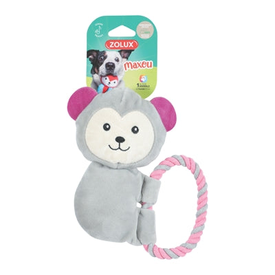 Afbeelding laden in galerijviewer, Zolux maxou puppy touw grijs