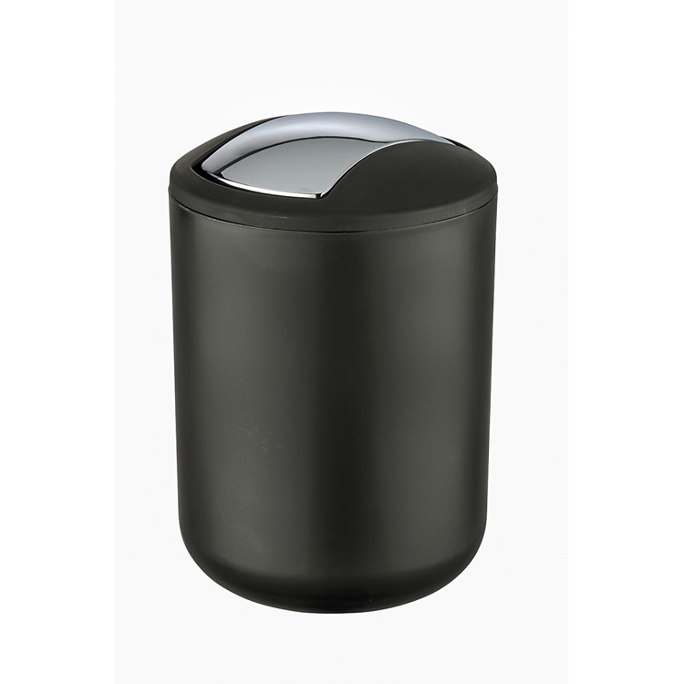 Afbeelding laden in galerijviewer, Wenko 1064930 - afvalemmer brasil s 2 liter zwart | 2 stuks
