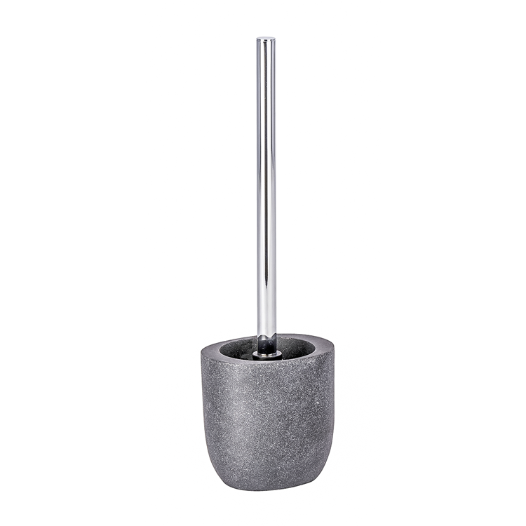Afbeelding laden in galerijviewer, Wenko 1064918 - toiletborstelhouder puro antraciet | 2 stuks