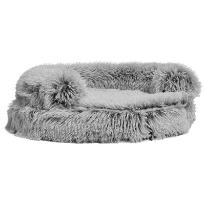 Afbeelding laden in galerijviewer, Croci sofa kattenmand bicolor zwart