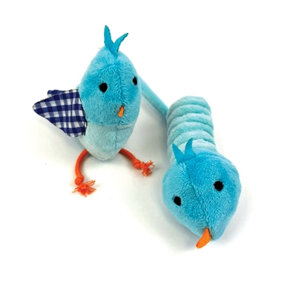 Afbeelding laden in galerijviewer, Happy pet tabby patch vogel blauw