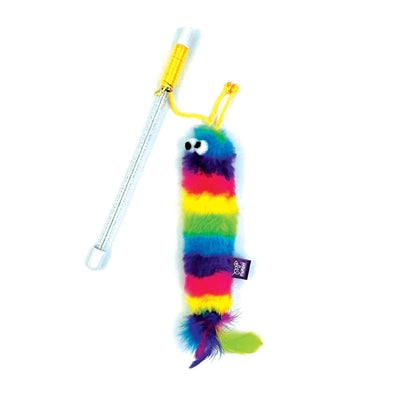 Afbeelding laden in galerijviewer, Happy pet tabby patch kattenhengel regenboog assorti