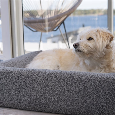Afbeelding laden in galerijviewer, Bia bed premium hoes teddy grijs