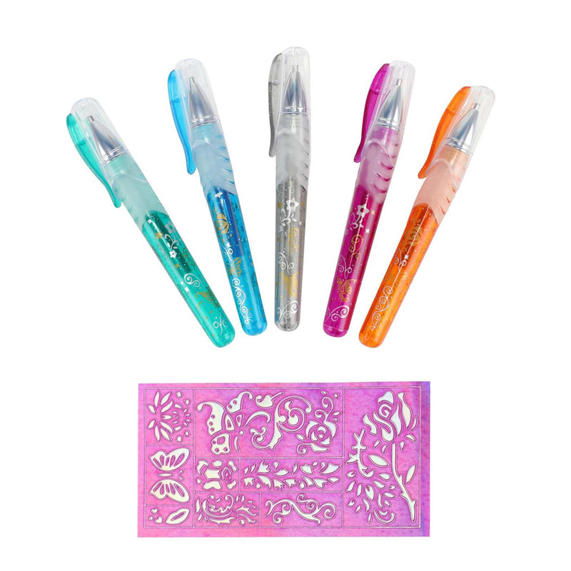 Afbeelding laden in galerijviewer, Toi-toys toi toys tattoo tattoo gelpennen set a 5
