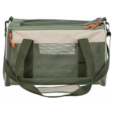Afbeelding laden in galerijviewer, Trixie tas marlon maximaal 7 kg beige olijfgroen