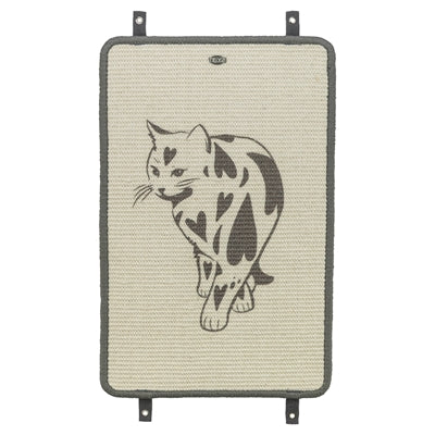 Afbeelding laden in galerijviewer, Trixie krabmat met print taupe