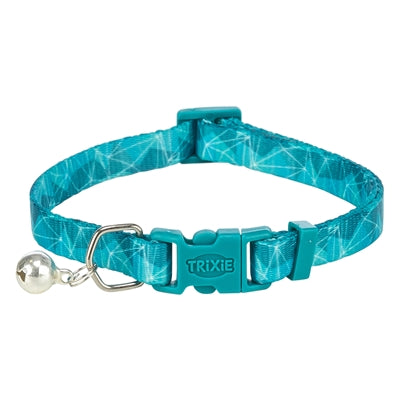Afbeelding laden in galerijviewer, Trixie kattenhalsband geometrisch motief assorti