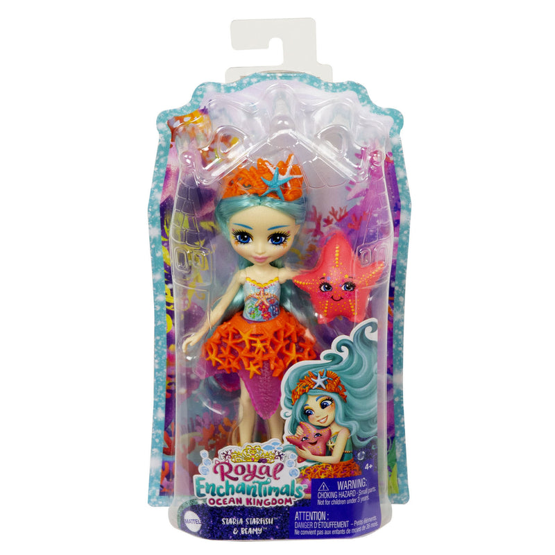 Afbeelding laden in galerijviewer, Mattel Enchantimals Ocean Kingdom Staria Starfish Beamy