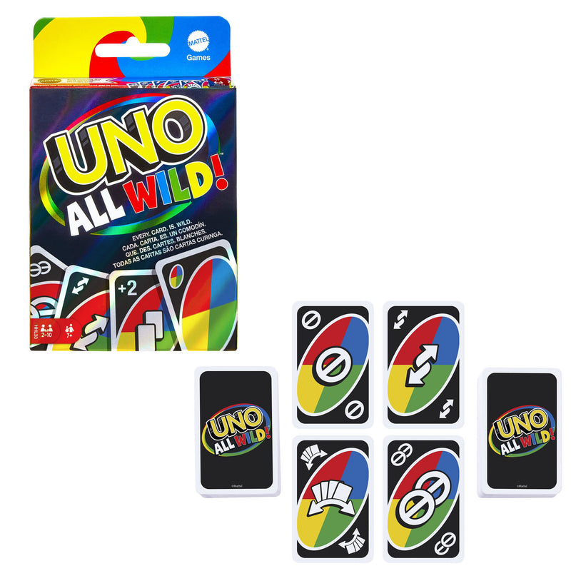 Afbeelding laden in galerijviewer, Mattel UNO All Wild Kaartspel