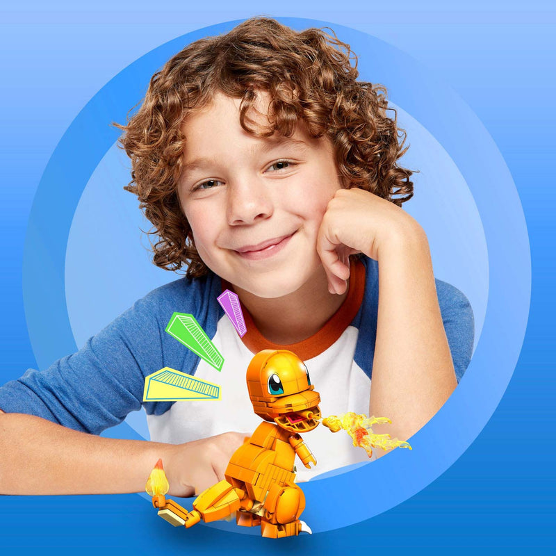 Afbeelding laden in galerijviewer, Mega construx pokémon bouwset - charmander - 180dlg.