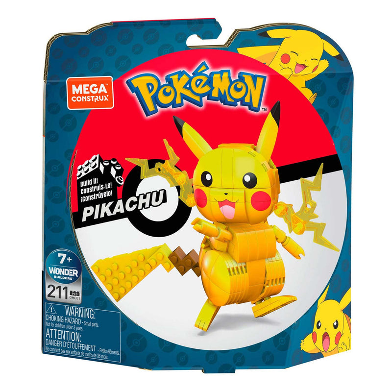 Afbeelding laden in galerijviewer, Mattel mega construx bouwset pokémon - pikachu - 211dlg.