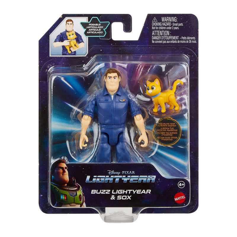 Afbeelding laden in galerijviewer, Mattel Pixar Buzz Lightyear Jumpsuit Speelfiguur