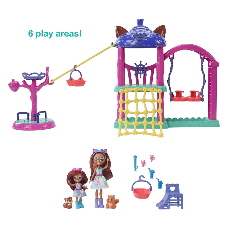 Afbeelding laden in galerijviewer, Mattel Enchantimals Urban Playground Speelset