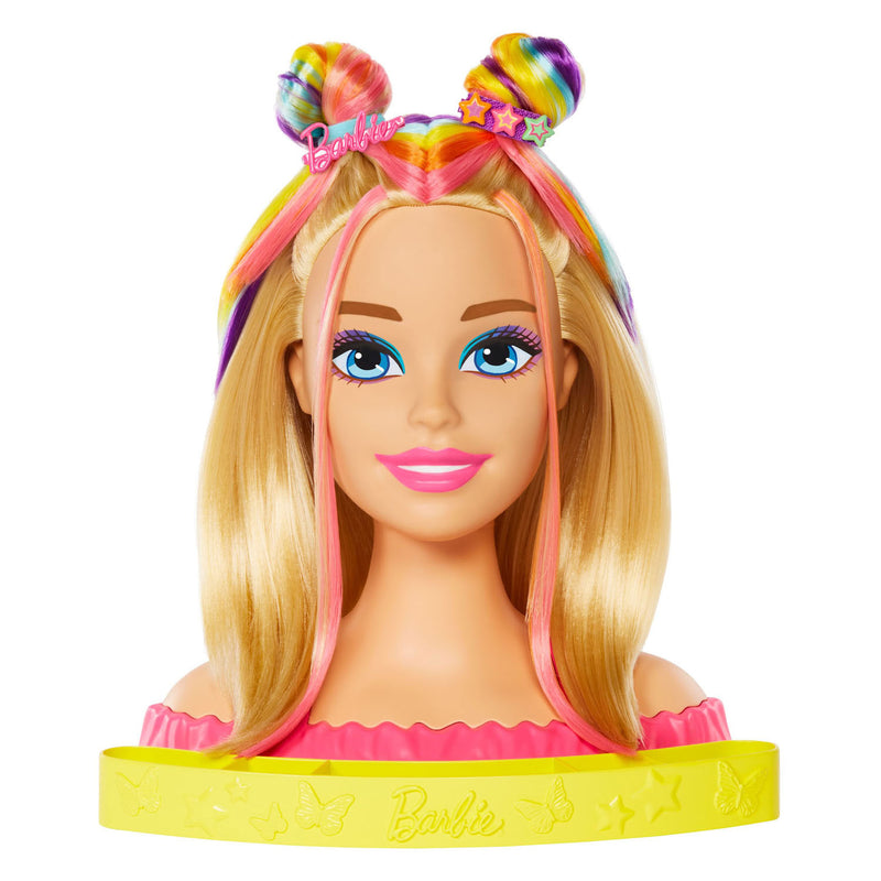 Afbeelding laden in galerijviewer, Mattel Neon Rainbow Kaphoofd Deluxe