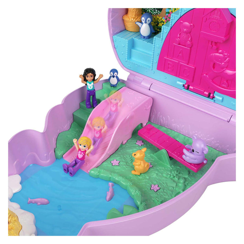 Afbeelding laden in galerijviewer, Mattel polly pocket mama en joey kangoeroe tas speelset