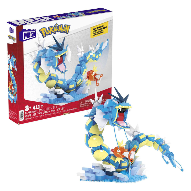 Afbeelding laden in galerijviewer, Mattel Mega Construx Bouwset Magikarp Evolution