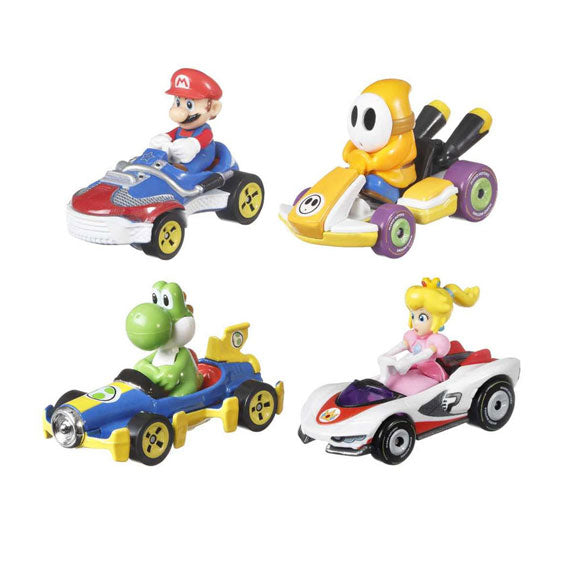 Afbeelding laden in galerijviewer, Hot Wheels Mario Kart, 4st.