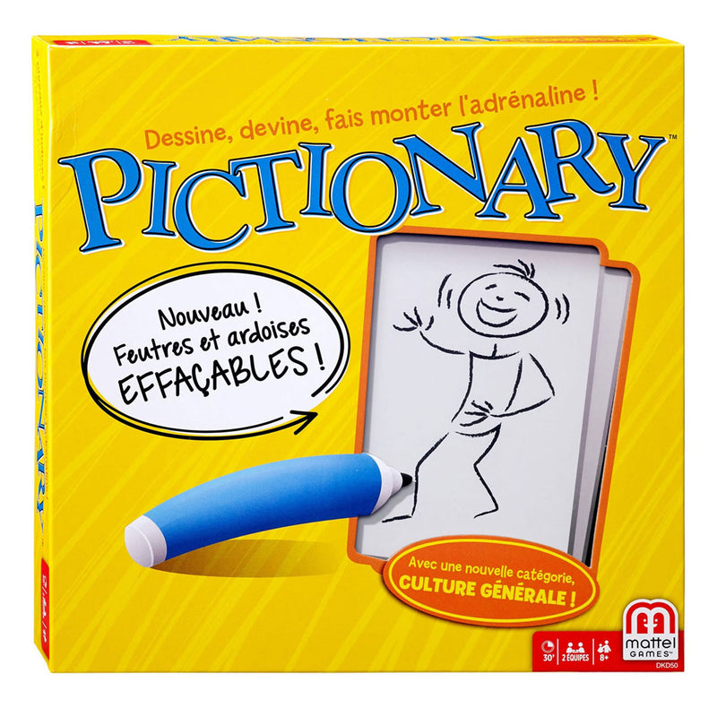 Afbeelding laden in galerijviewer, Mattel Pictionay Bordspel (Franstalig)