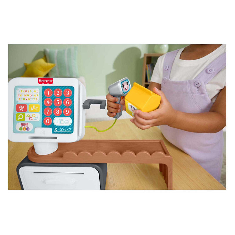 Afbeelding laden in galerijviewer, Mattel fisher price balie en kassa