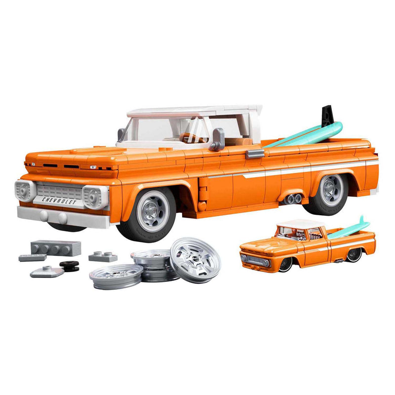 Afbeelding laden in galerijviewer, Hot wheels brick shop elite series chevy 1:32 bouwset - 858dlg.