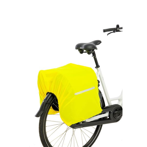 Afbeelding laden in galerijviewer, Newlooxs tas new looxs vigo dubbel | zwart oranje | 40l