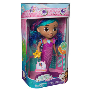 Afbeelding laden in galerijviewer, Gabby's poppenhuis gabby’s poppenhuis de film –zeemeermin pop met licht en geluid