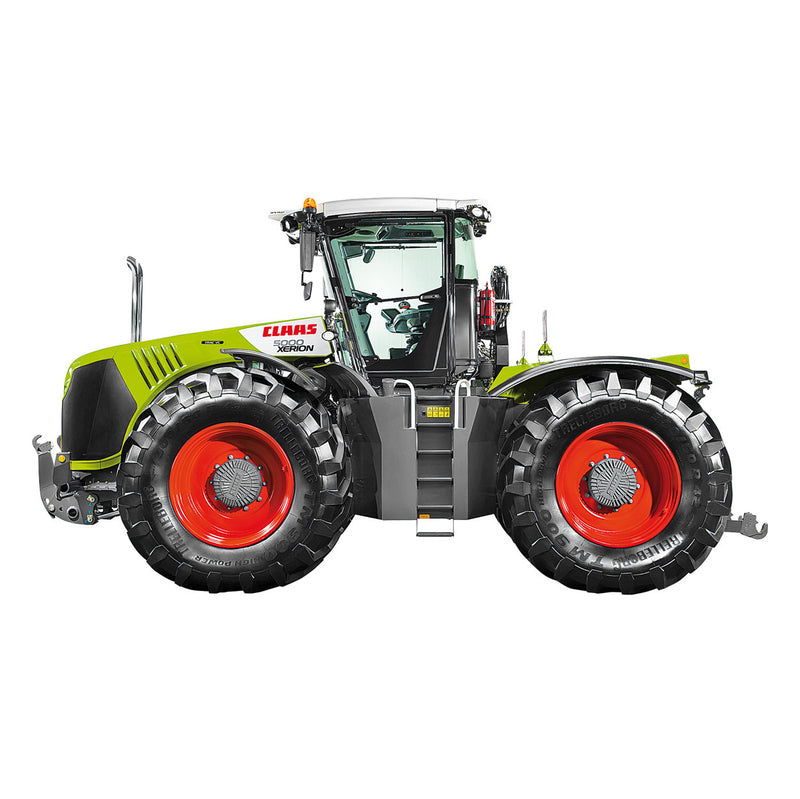 Afbeelding laden in galerijviewer, Siku 3271, claas xerion 5000 tractor, 1:32, metaal kunststof, groen, ackermann-besturing en trekhaak