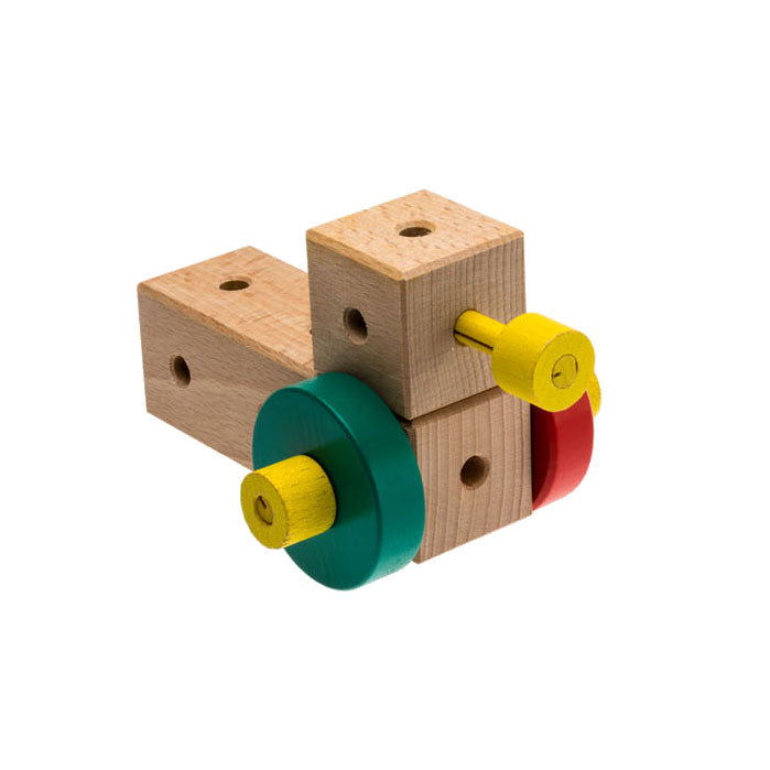 Afbeelding laden in galerijviewer, Matador maker country constructieset hout, 38dlg.