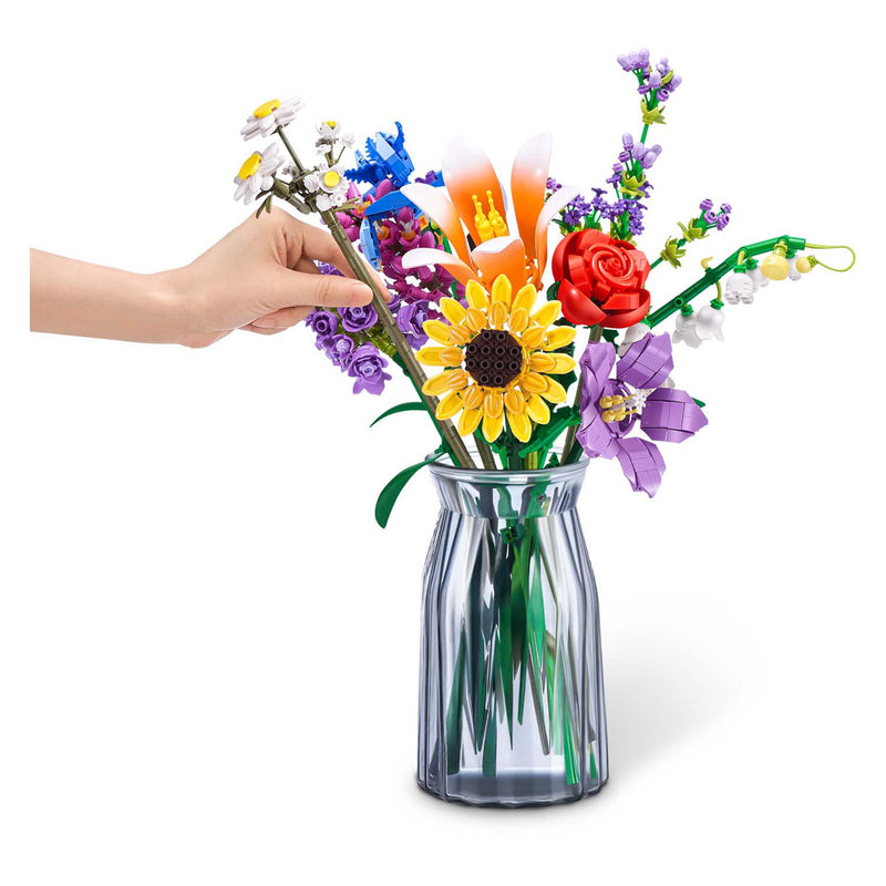 Afbeelding laden in galerijviewer, Zuru max premium flowers - bouwspeelset in verrassingsbal