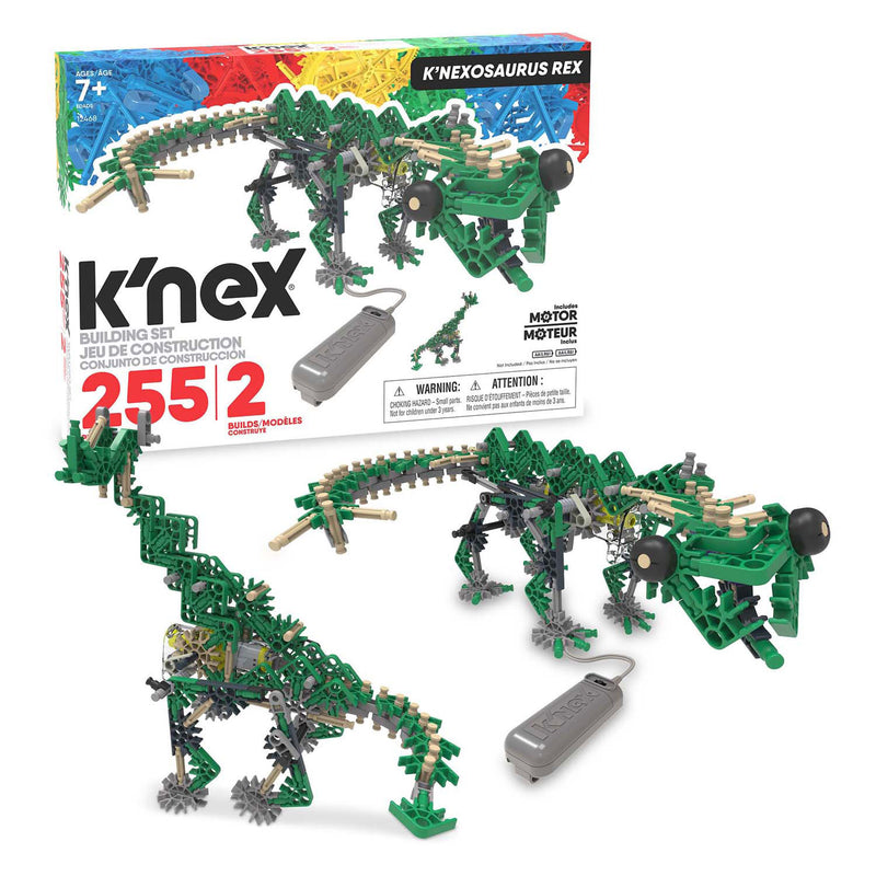 Afbeelding laden in galerijviewer, K'nex knexosaurus rex met motor, 255dlg.