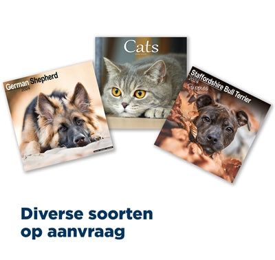 Afbeelding laden in galerijviewer, Kalender 2024 div soorten op aanvraag