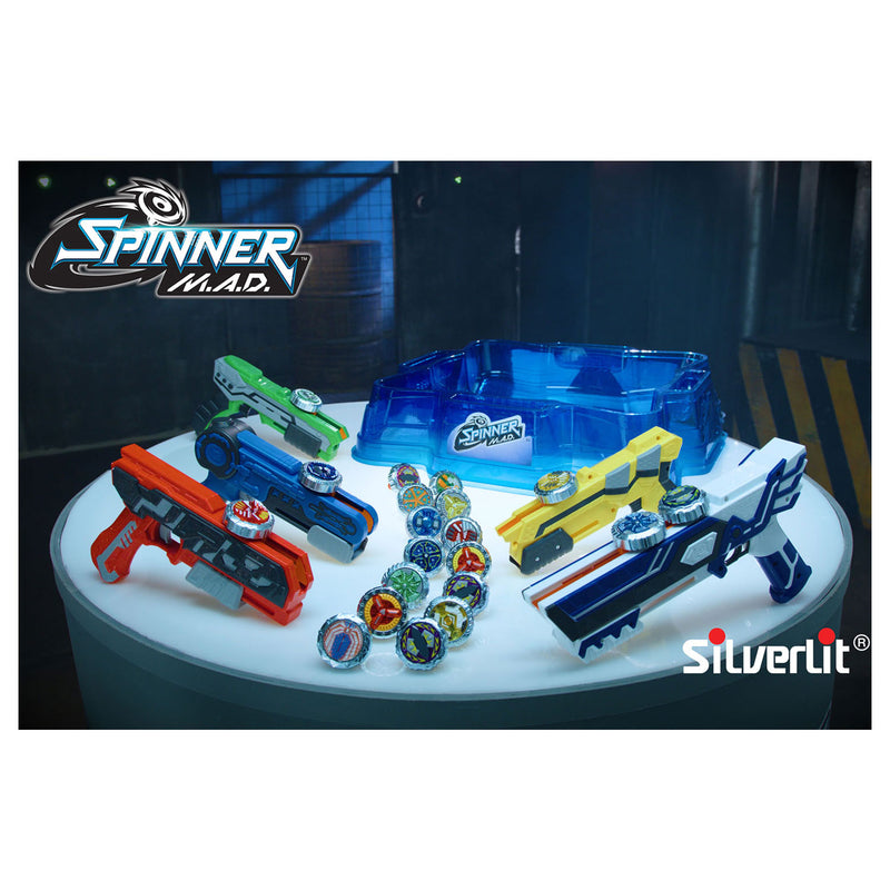 Afbeelding laden in galerijviewer, Silverlit M.A.D. Deluxe Battle Pack met Arena