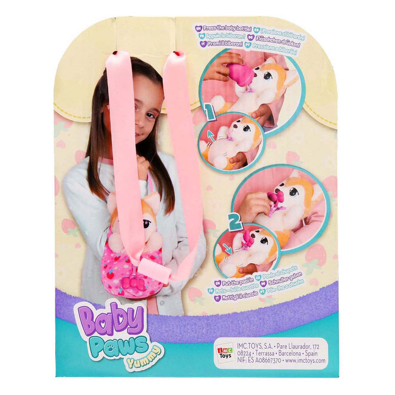 Afbeelding laden in galerijviewer, Imc toys baby paws yummy shiba inu knuffel - 20cm