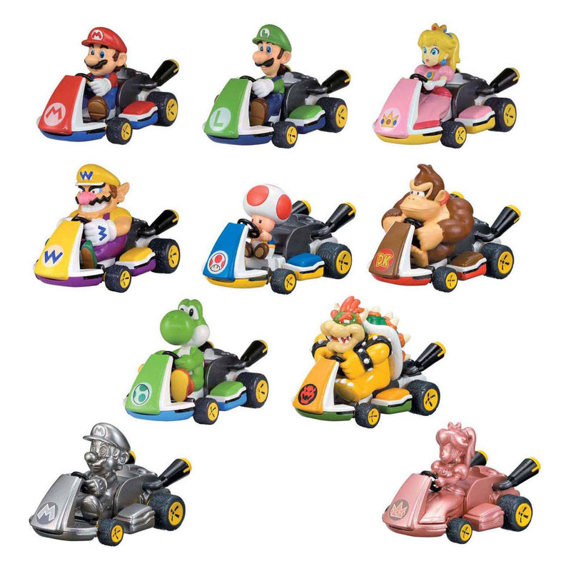 Afbeelding laden in galerijviewer, Spectron mario kart pullback mini auto - verrassingsei